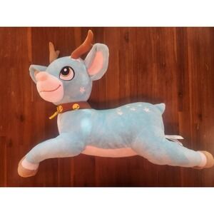 2022 Tiptoe the Reindeer Macy's Thanksgiving‎ Day Parade Blue Plush Stuffed